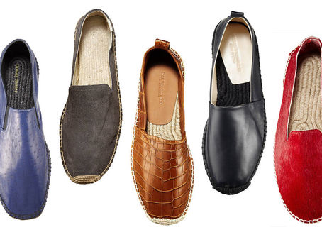 L'espadrille, la petite chaussure, devient un produit de luxe