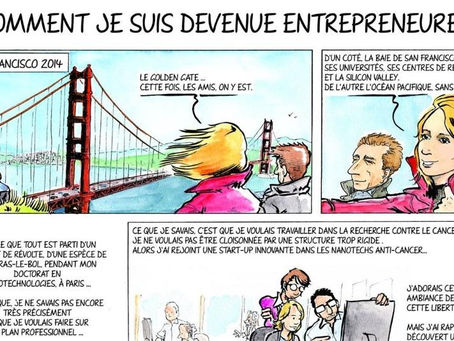 My Science Work : l’aventure d’une chef d’entreprise en BD