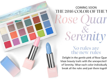 Sephora et Pantone s’associent pour une collection maquillage aux couleurs de 2016