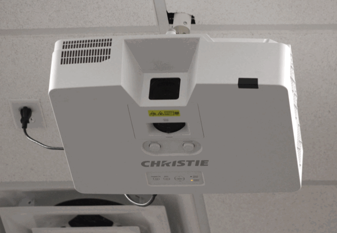 Projector for presentations
