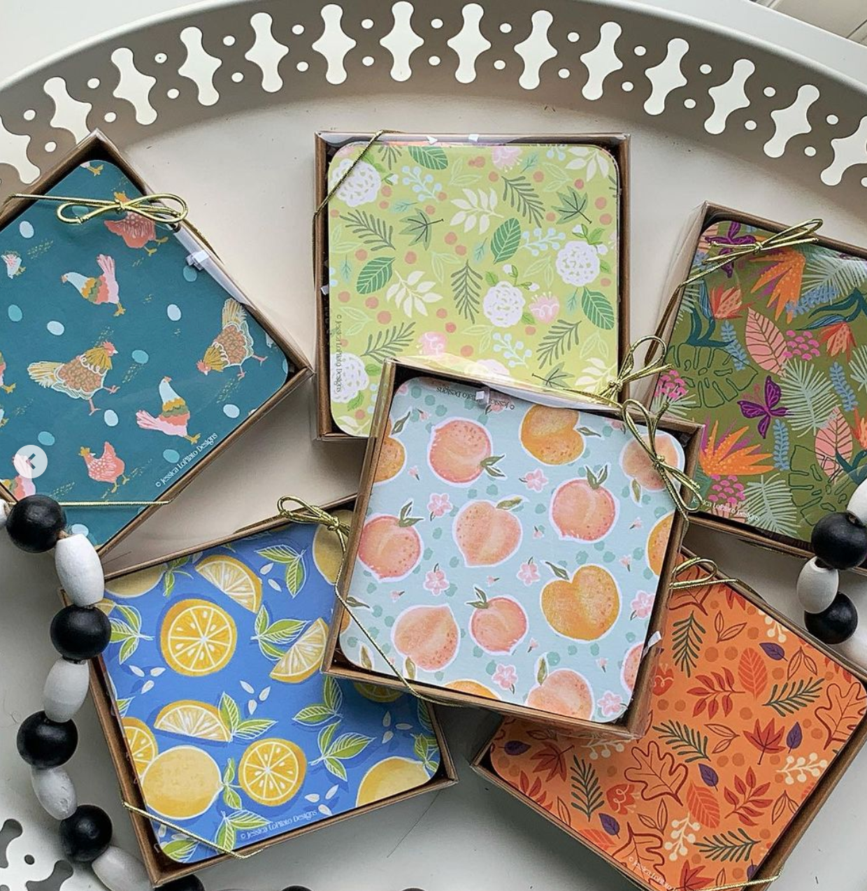 Paper Coaster Pack - Everyday designs