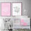 Thumbnail: Pink Floral Crib Bedding Set