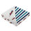 Thumbnail: Vintage Steam Trains and Blue Stripe Bamboo Muslin Newcastle Blanket