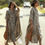 Thumbnail: Wide Dress -Python Print
