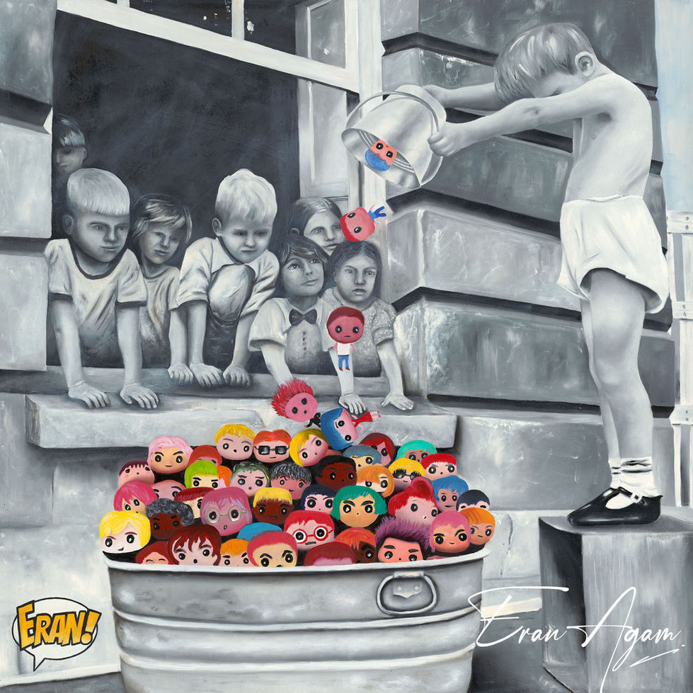 Image of A Bucket of Pop! Joy painting