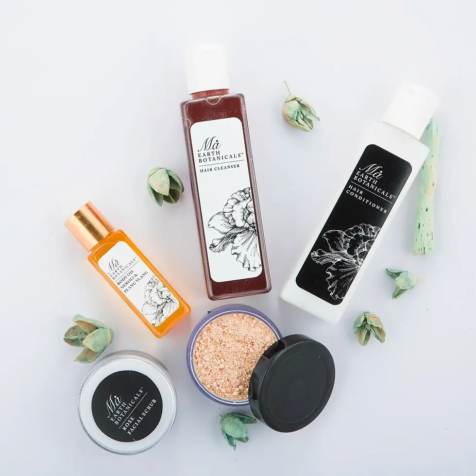 hair care product with a white elegant background