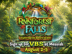 Register for Vacation Bible School: August 2 - August 5, 2026