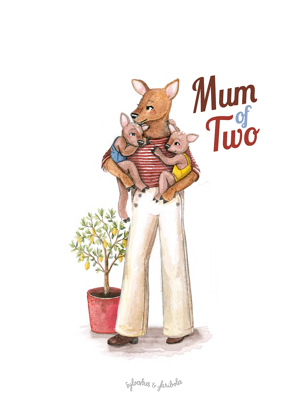 Miniature : Mum  of  two - Biche