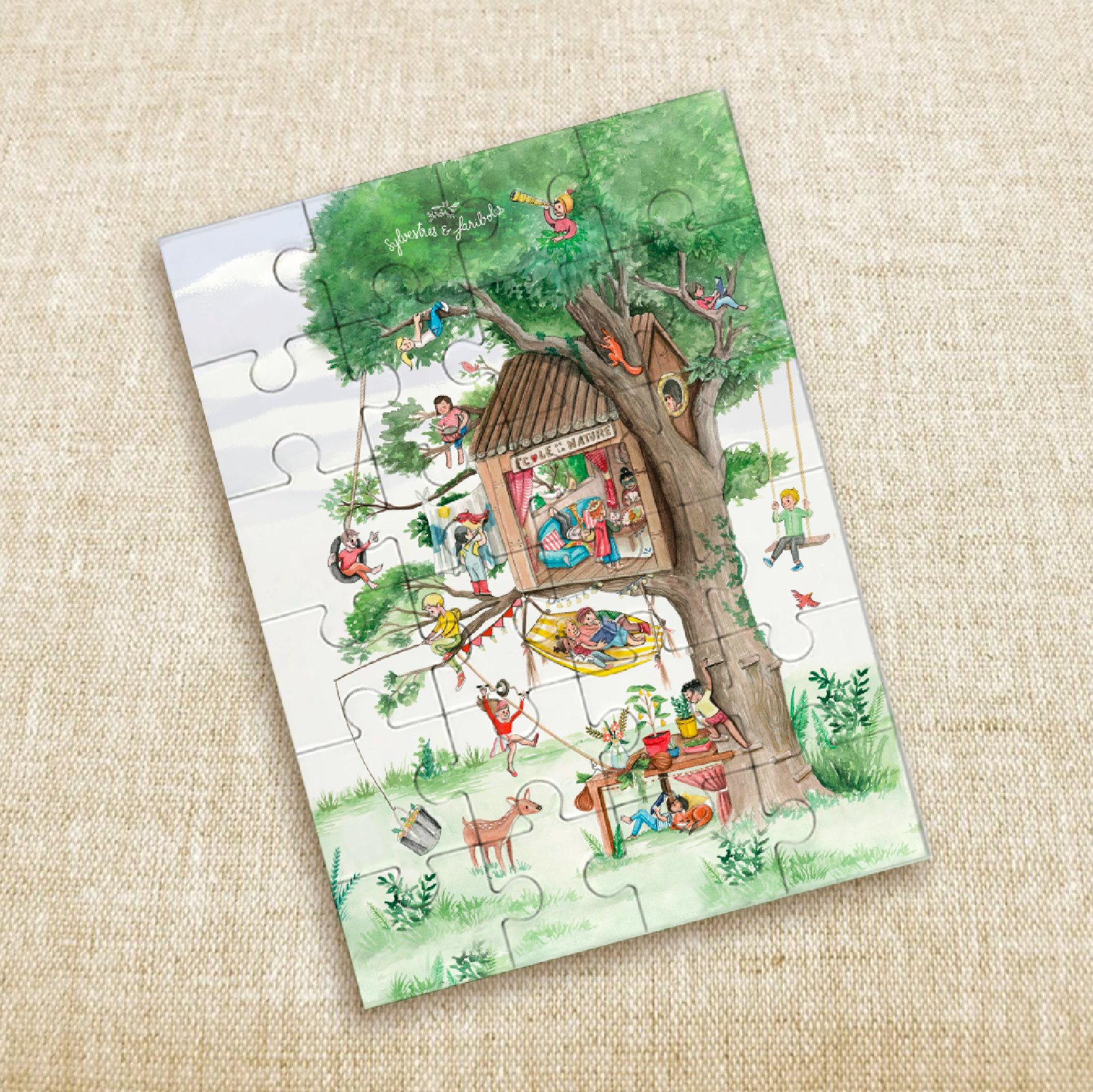 Puzzle Cabane enchantée 24 pièces