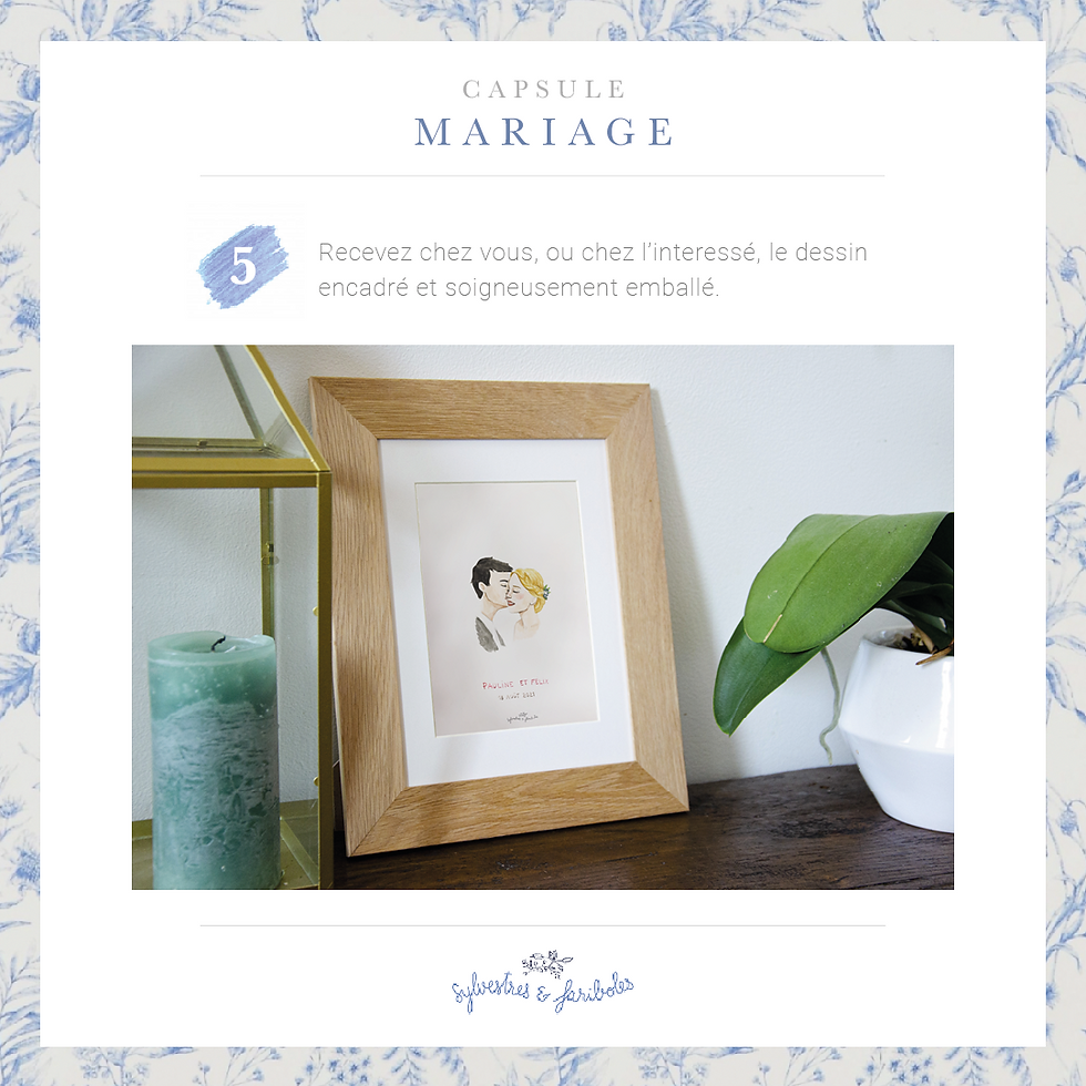 Miniature : PERSONNALISABLE - Mariés N°6