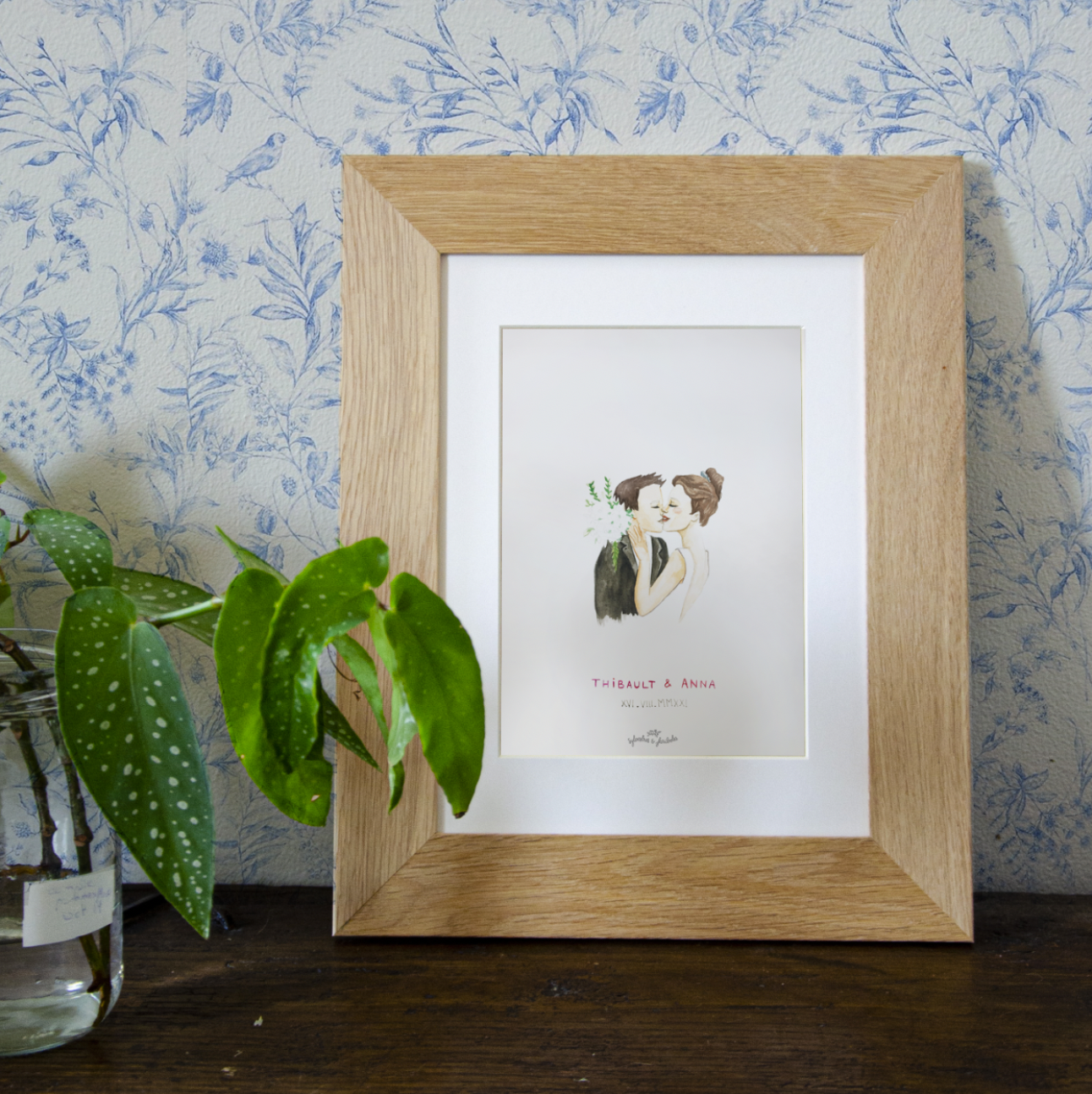 PERSONNALISABLE - Mariés N°3