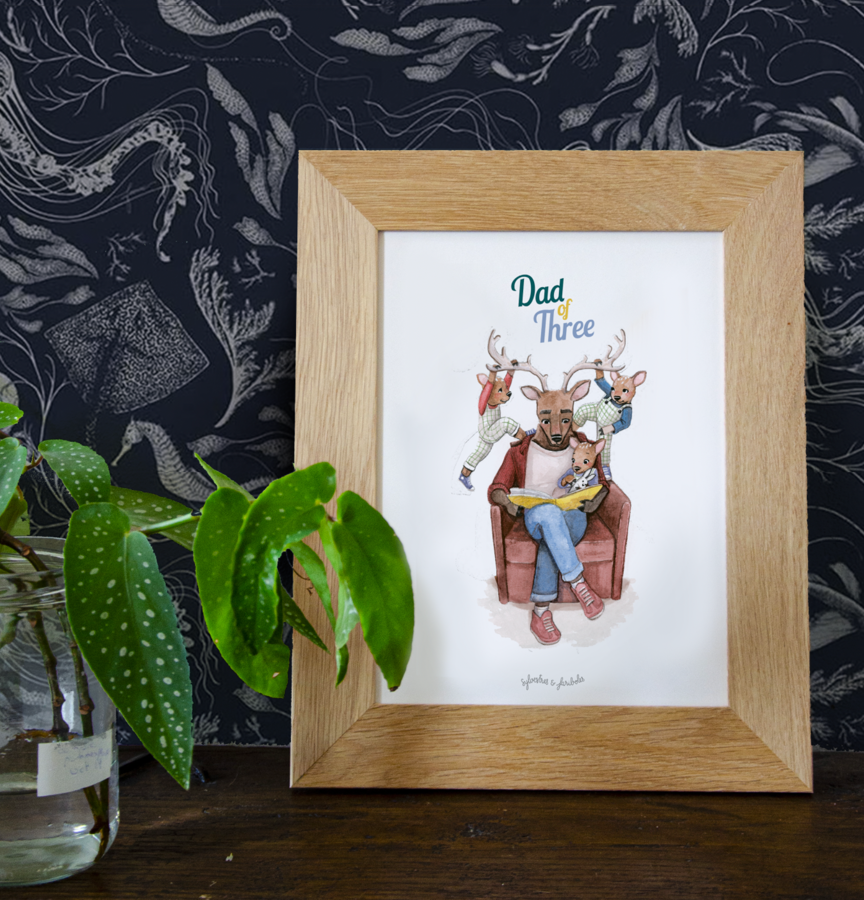 Dad  of  Three - Cerf