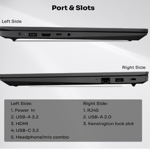 Miniatura: Lenovo Portátil empresarial V-Series V15, pantalla FHD de 15.6 pulgadas, AMD Ryz