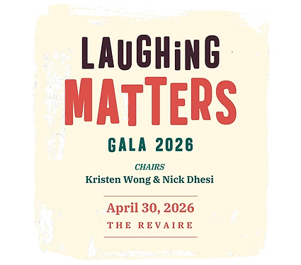 Laughing Matters Gala 2026, Chairs Kristen Wong & Nick Dhesi, Revaire