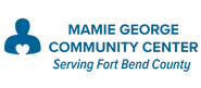 Mamie George Community Center logo, Serving Fort Bend County.