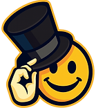 Tip Top Smiley Guy Mascot