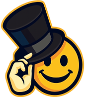 Tip Top Smiley Guy Mascot