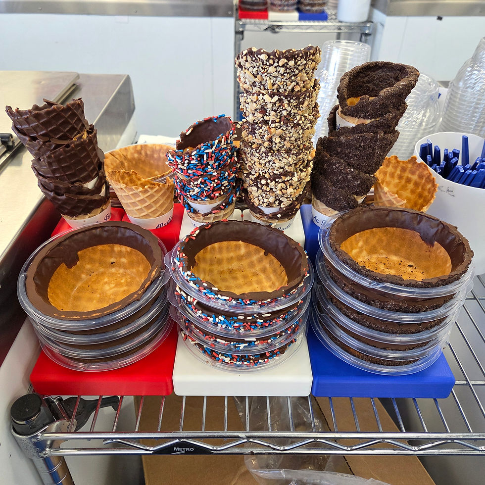 Waffle Cone & Bowl Holders