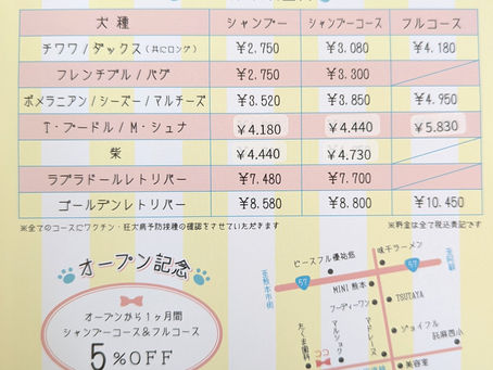 3月6日(日)NEW OPEN!!