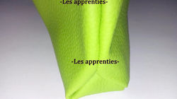 Trousse "Drôle de pomme verte"