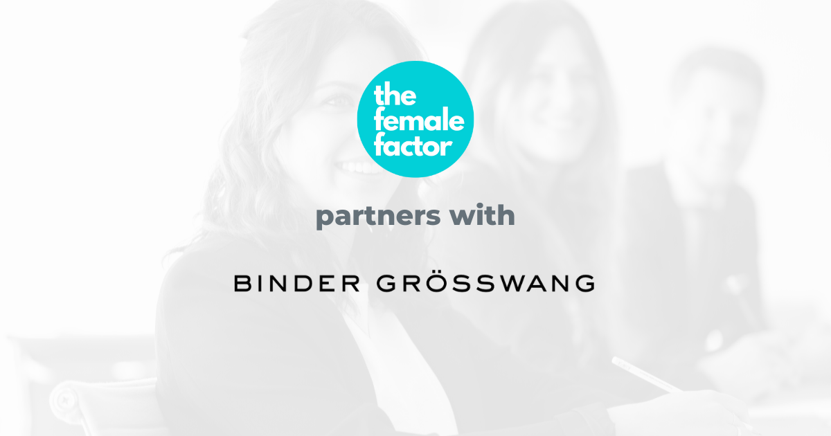 Binder Grösswang Rechtsanwälte partners with the female factor