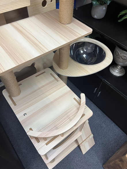 Thumbnail: BIGI  貓樹 貓爬架 P0 全新現貨包送貨  wood Cat tree Free delivery