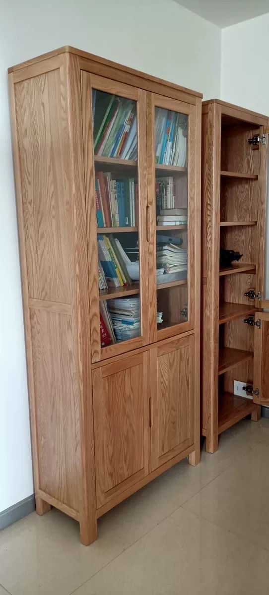 Thumbnail: BIGI America 100% solid oak book shelf (W style #2) 美國 100% 實木橡木 書櫃