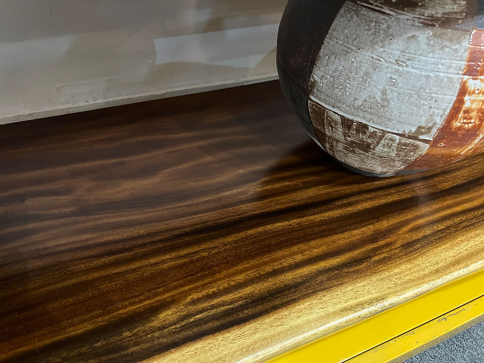 Thumbnail: BiGi 進口 6.5-7.5cm 南美胡桃全實木電視櫃  2 layers Solid South America Walnut  TV cabinet