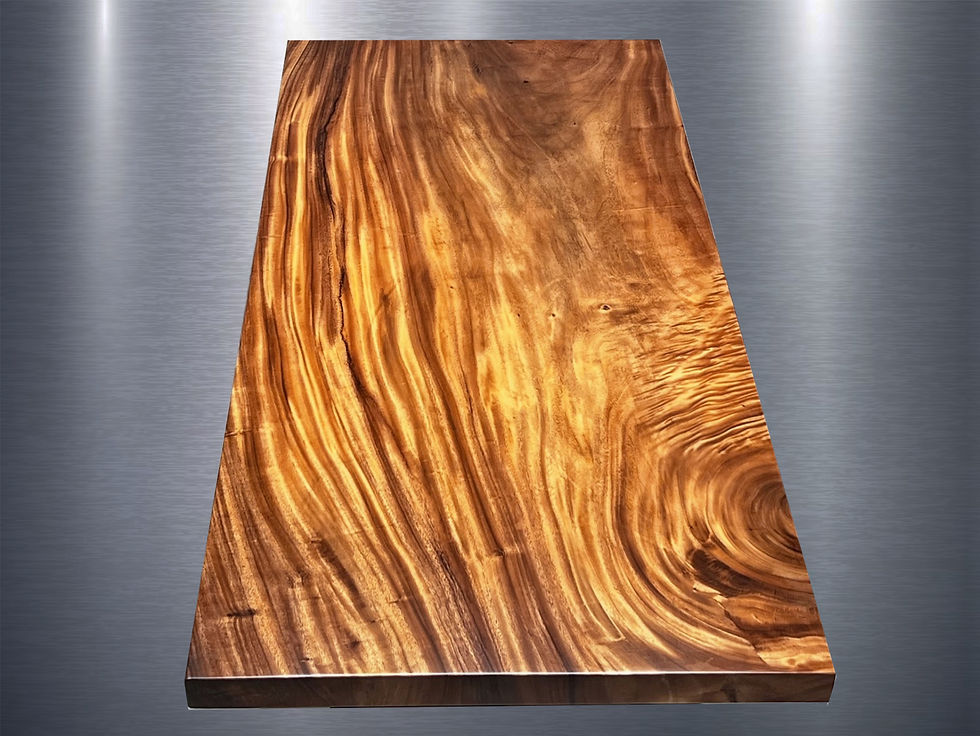 Thumbnail: W230829-3 BIGI 南美胡桃木稀有部位 "SSS" Rare part of South America Walnut slab