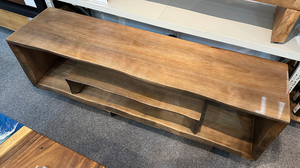 Thumbnail: BiGi 進口4.5cm全實木電視櫃 #12a  solid wood TV cabinet