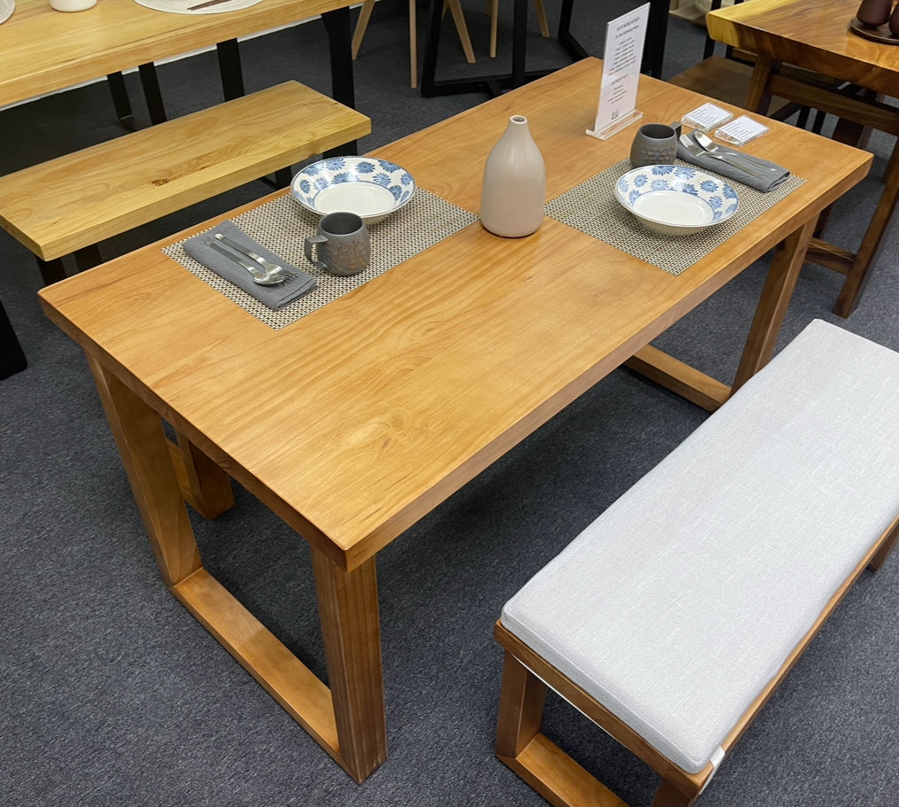 BiGi - 新西蘭天然邊實木餐桌 4.5 140x70cm