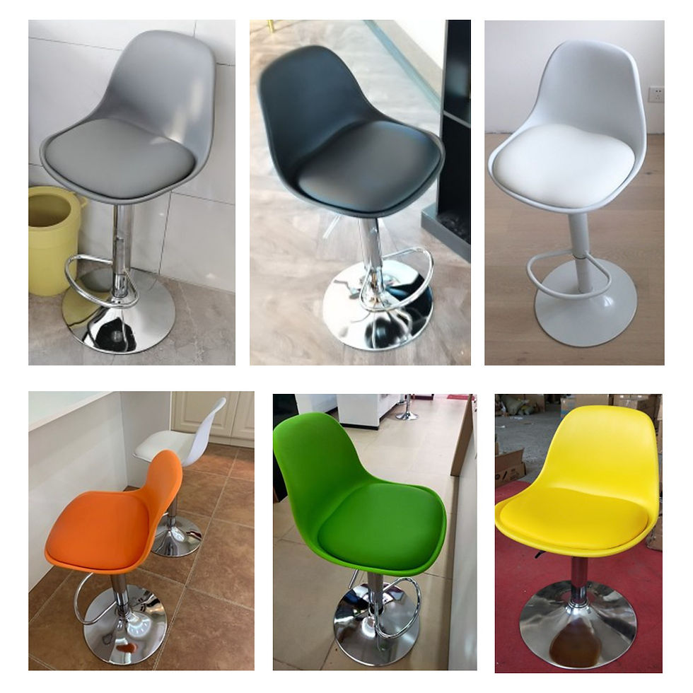 Thumbnail: BiGi 椅子#CH-11  bar chair PU leather + metal