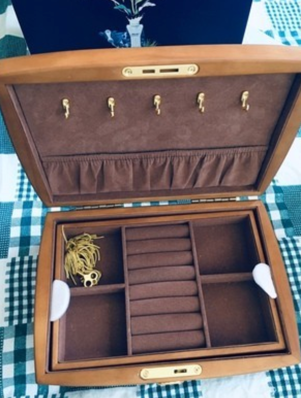 Thumbnail: BIGI 復古松木實木-中國風首飾盒 Vintage Pine solid wood jewelry box