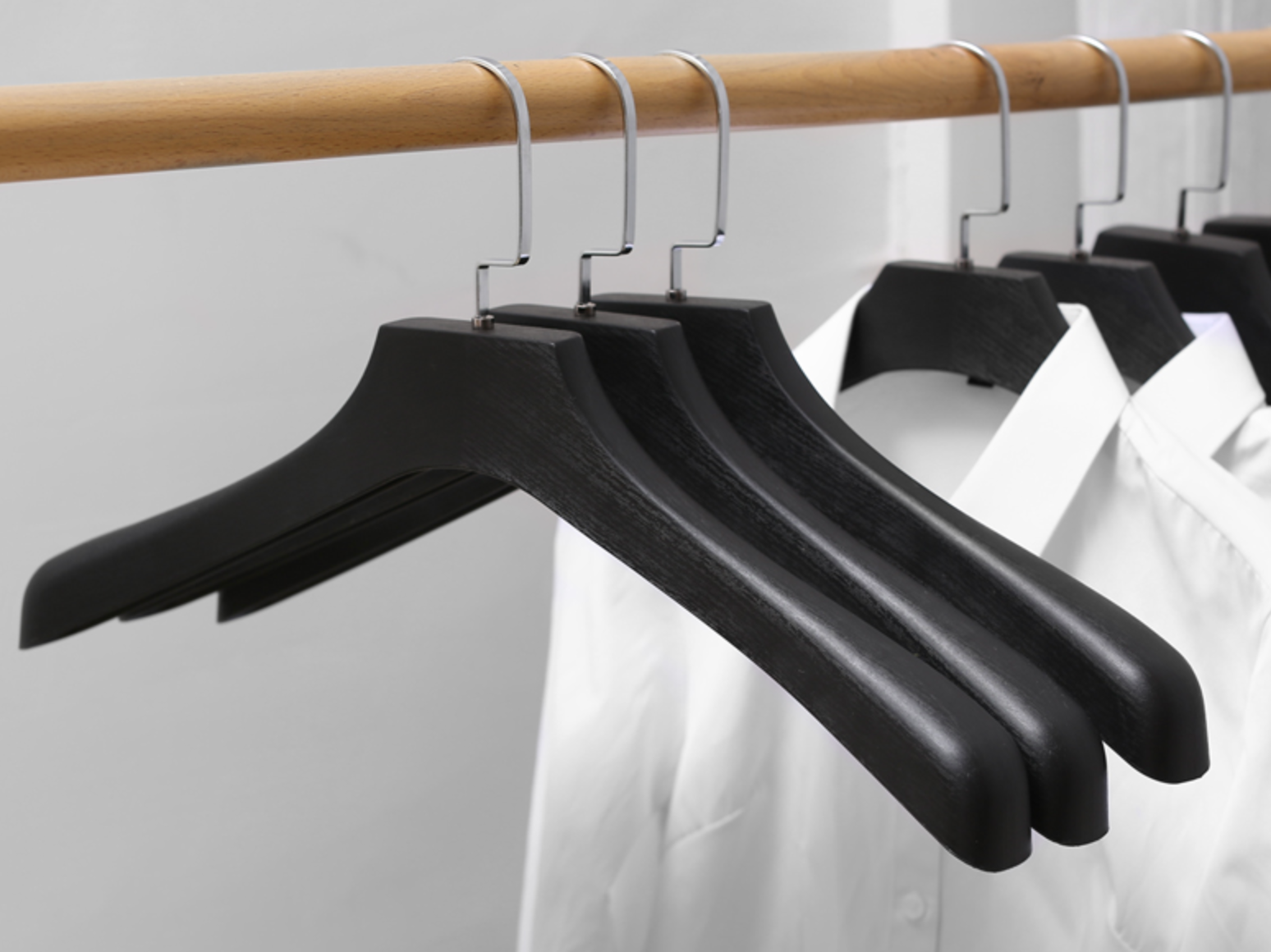 比治 仿木紋塑膠衣架 FWPH-2 Imitated wood - men plastic-hanger-HKD6.5/pc