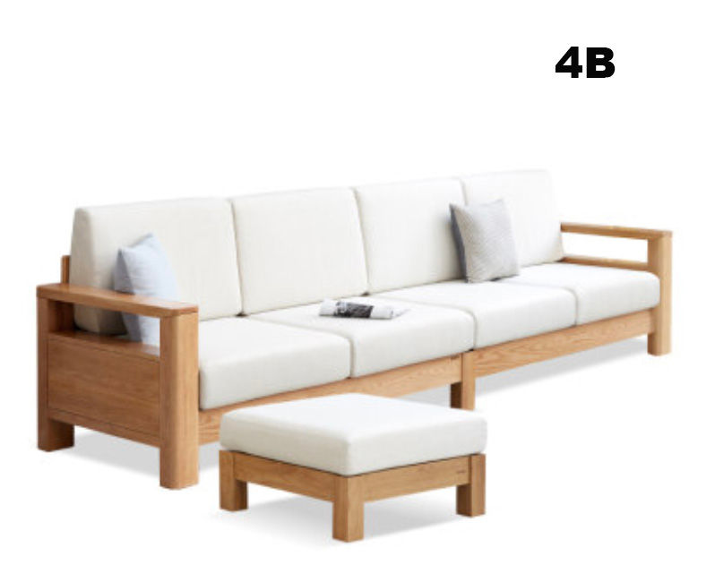 Thumbnail: BIGI 美國橡木實木沙發 #1O (3 seats) America Oak solid wood sofa