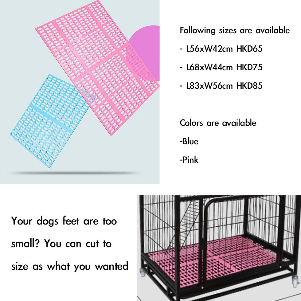 Thumbnail: BIGI 加粗鐵線 狗籠 多種顏色 小門餵食有天窗及滑輪 免費送貨 Pet metal cage with wheels Free Delivery