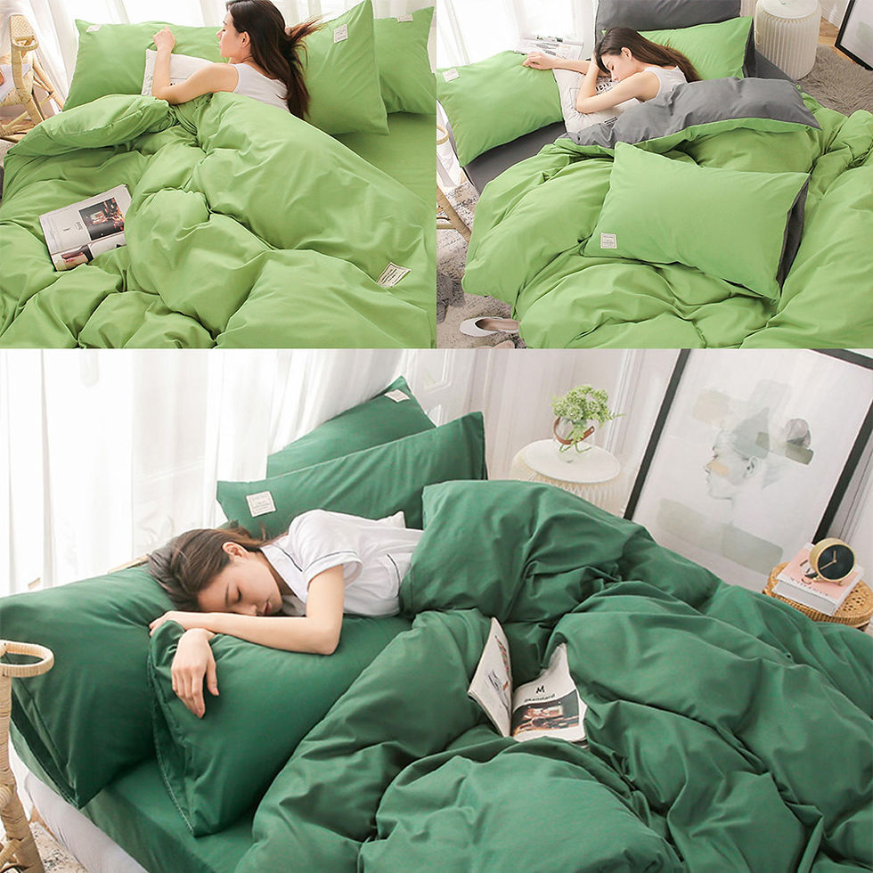 Thumbnail: BIGI 四件床單套裝 多種顏色及尺寸 時尚淨色系列 免費順豐直運 Bed sheet packing set Different color and size