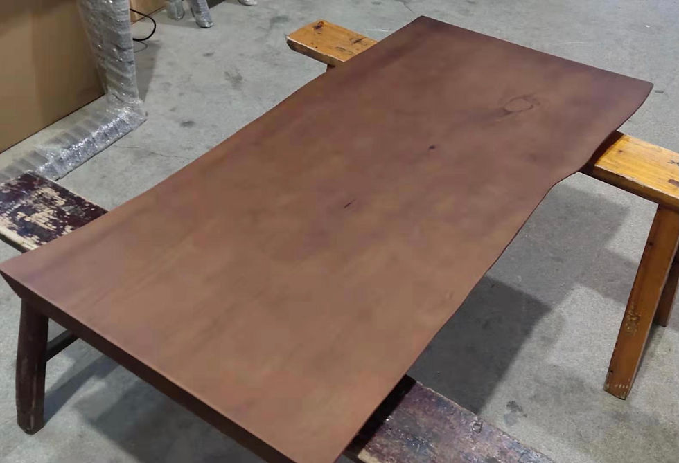 Thumbnail: BIGI SWF47 新西蘭全實木低甲醛 特厚 5/8cm (原木整板) 餐枱工作台 能訂做尺寸/光度/顏色  Solid Imported Pine