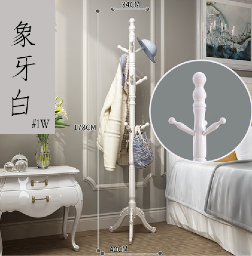 Thumbnail: 比治 懷舊企身特粗木掛衣架 Vintage Birch Wooden Coat rack Superior A (HKD499)