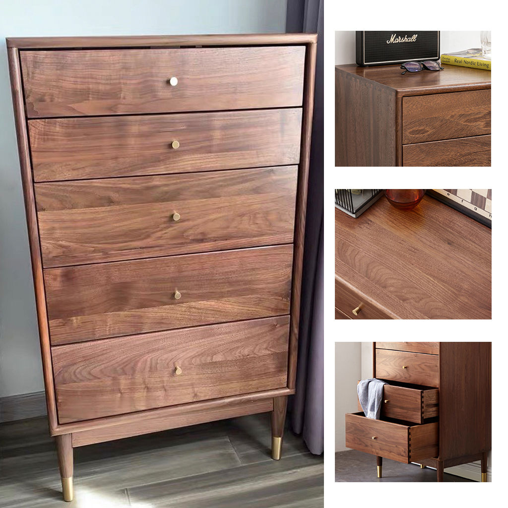 BIGI 實木美國黑胡桃木斗櫃 Solid America Walnut storage cabinet