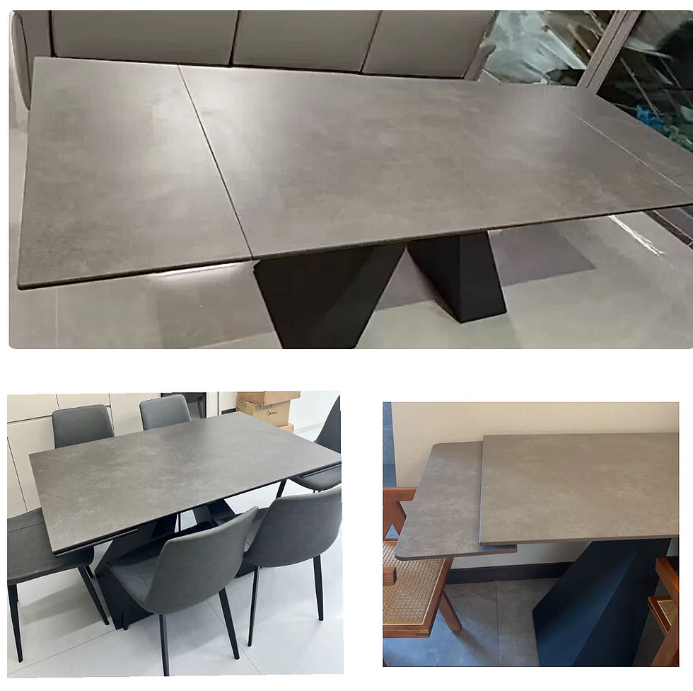 Thumbnail: BiGi - 意式岩板伸縮 (Table only) Sintered stone table extendable