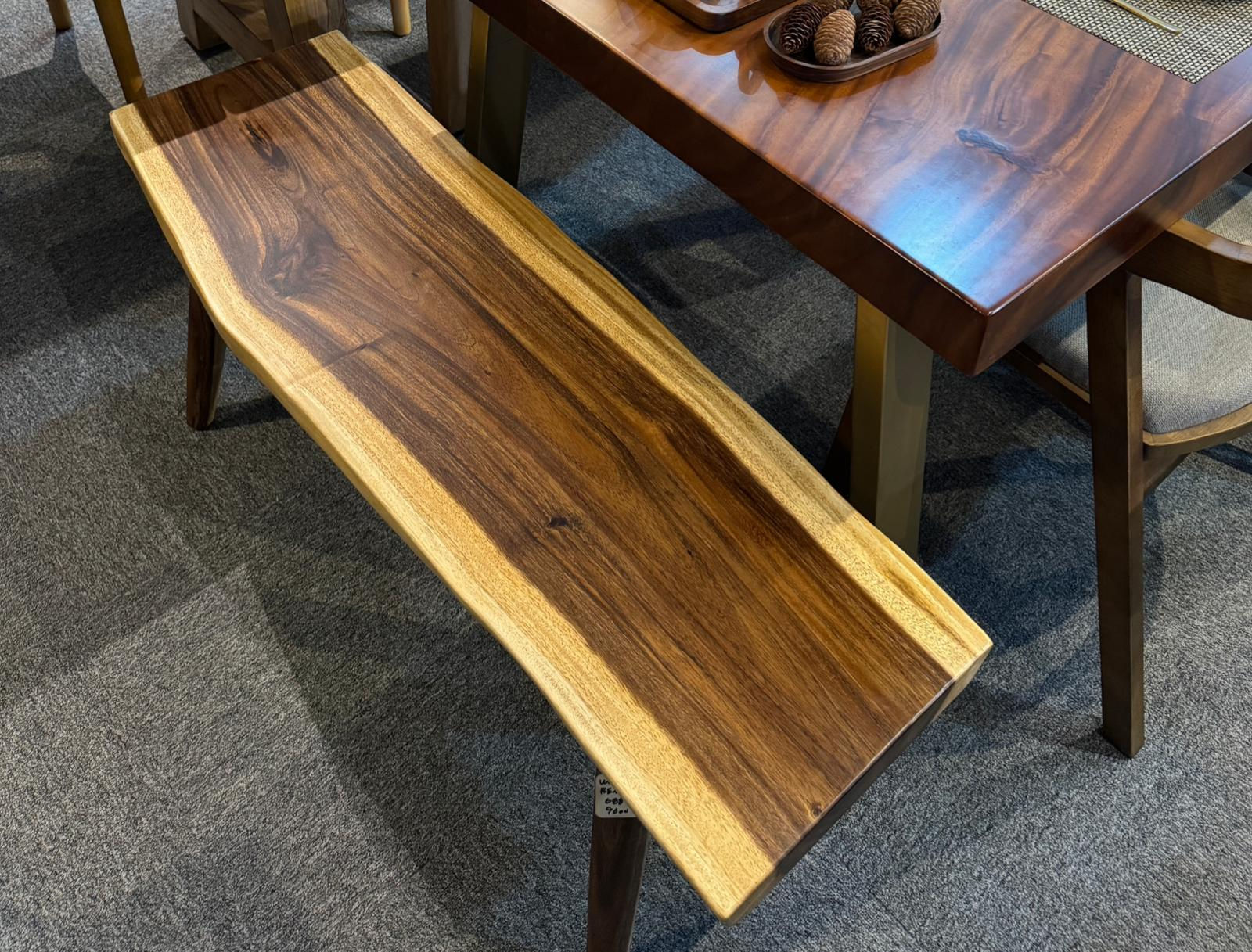 Walnut Bench 120x40cm