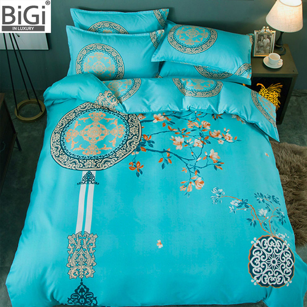 Thumbnail: BIGI 四件床單套裝 多種顏色及尺寸 傳統中國風系列 免費順豐直運 Bed sheet packing set Different style