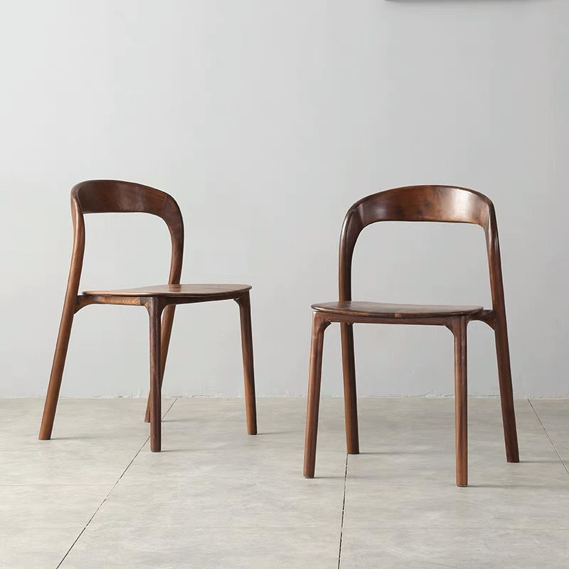 Thumbnail: BiGi 北美黑胡桃木全實木椅子 NW08 America black walnut chair