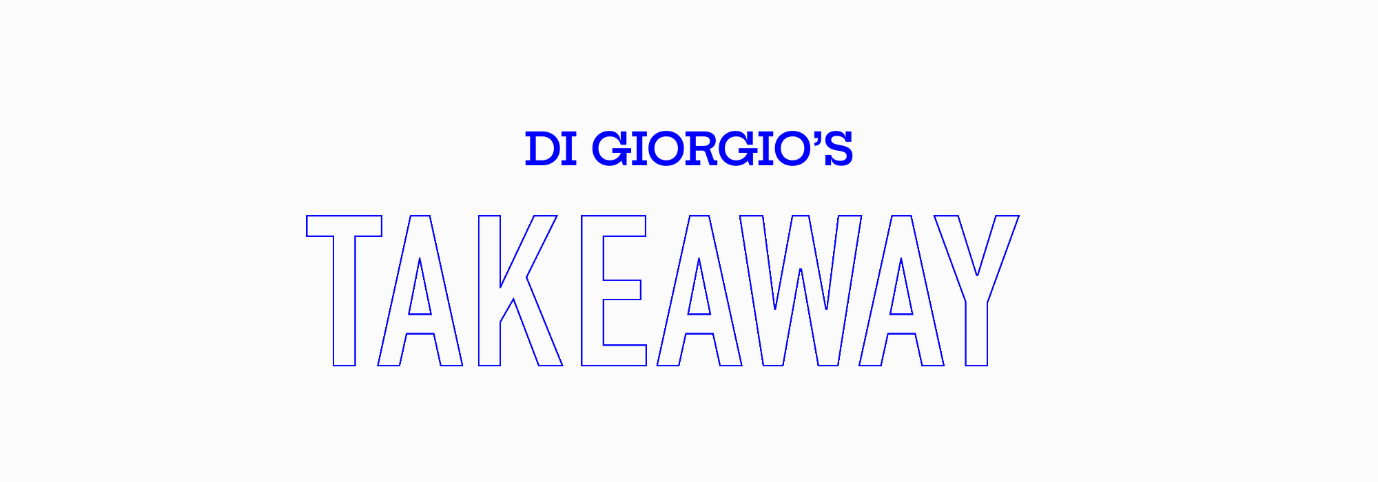 Lena Sakura Design / DiGiorgios Takeaway Brand Identity