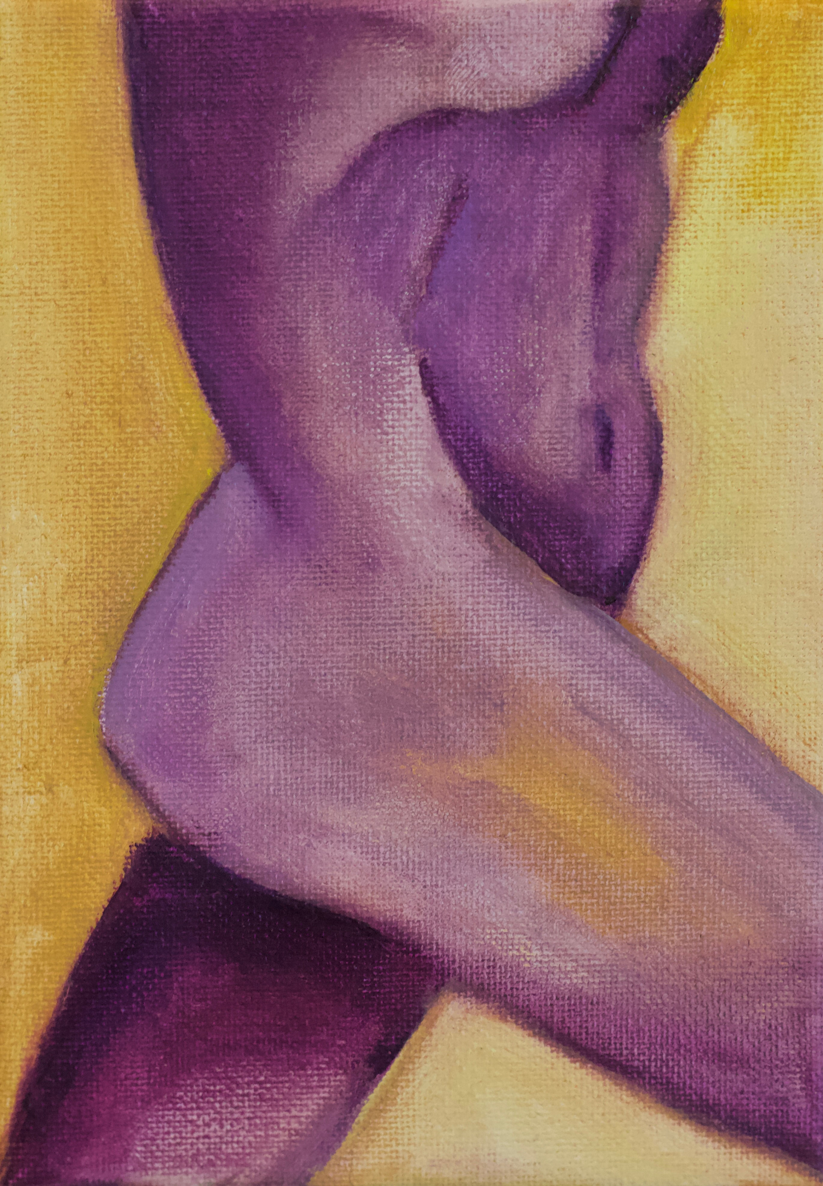 Purple Figure Study I