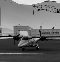 COURCHEVEL AIR PLANE