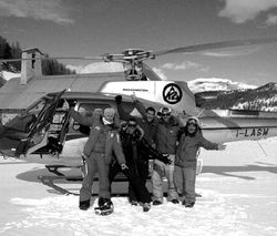 heli-skiing courchevel