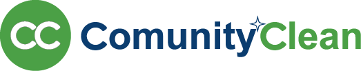 Logo de ComunityClean, empresa líder en servicios de limpieza, desinfección y mantenimiento de comunidades en Valencia y alrededores.