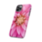 Thumbnail: Pink Dahlia Flower Phone Case — Tough Protective Phone Case
